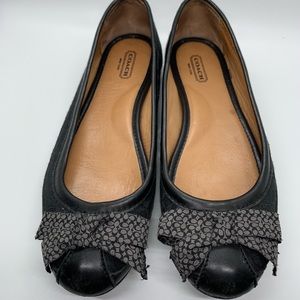 Coach Saundra flats